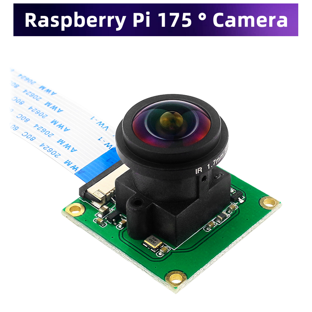 라즈베리 파이 카메라 모듈 광각 어안 렌즈, 175 도 - Raspberry Pi Global Shutter Camera Imx296 리뷰 및 가격