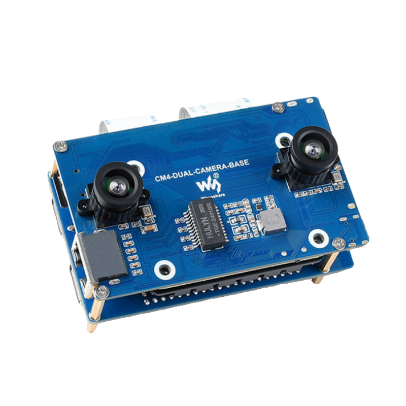 핫 라즈베리 PI CM4 쌍안경 비전 확장 보드 컴퓨팅 - Raspberry Pi Compute Module 4 Dual Camera Board 리뷰 및 가격
